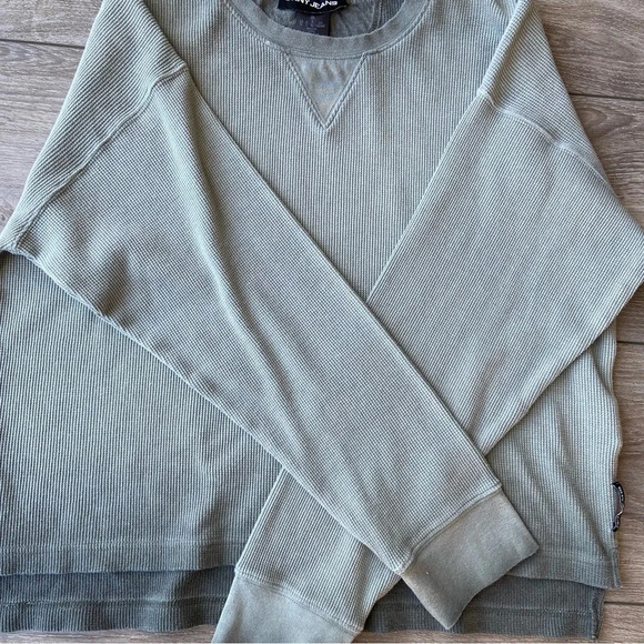 DKNY Ombre Crew Neck Relaxed Sweatshirt - Picture 9 of 14